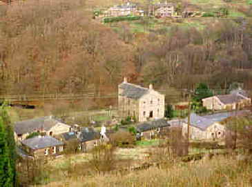 Cragg Vale Chapel, now a residence