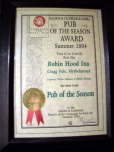 Robin CAMRA Award
